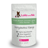 Laila & Me Air Dried Australian Chicken Breast & Parsley Fresh Breath Dog Treats
