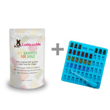 Laila & Me DIY Probiotic Gummi Mix Powder 200g Including Mould for Dogs