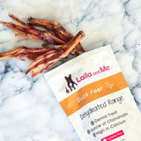 Laila & Me Dehydrated Australian Duck Feet Crunchy Dog Treats