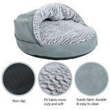 2 in 1 Soft Touch Bed and Nest for Small or Medium Pet