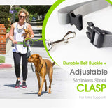 Benepaw Reflective Handsfree Running/Walking Belt and Bungee Leash