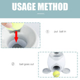 2 In 1 Interactive Ball Play Fetch and Treat Dispenser