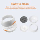 Els Pet Round Bottom Slow Feeder Pet Bowl