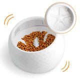 Els Pet Round Bottom Slow Feeder Pet Bowl