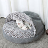2 in 1 Soft Touch Bed and Nest for Small or Medium Pet
