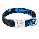 Laser Engraved Custom Dog Collar