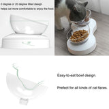 Els Pet Adjustable Double Raised Cat Bowl