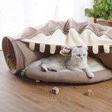 Foldable Cat Tunnel and Cat Bed