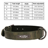 Personlised PU Leather Dog Collar