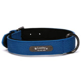 Personlised PU Leather Dog Collar