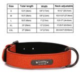 Personlised PU Leather Dog Collar
