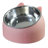 Meow Meow Cat Bowl with Non Slip Base