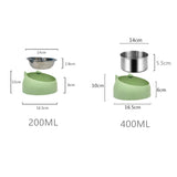 Meow Meow Cat Bowl with Non Slip Base