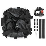 Patterned Folding Bike Basket