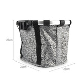 Patterned Folding Bike Basket
