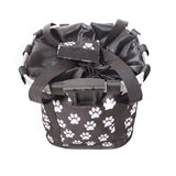 Patterned Folding Bike Basket