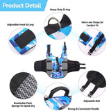 Cool Camo Dog Adjustable Floatation Vest with Rescue Handle