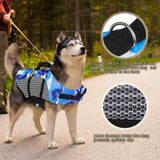 Cool Camo Dog Adjustable Floatation Vest with Rescue Handle