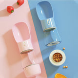 Handy Food and Water Portable Pet Bottle Duo