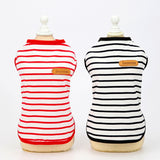 Parisian Chic Summer Dog T-Shirt for Dogs, Puppies and Tiny Pets