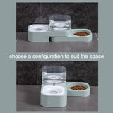 Els Pet Bowl Duo with 1.5L Automatic Water Dispenser