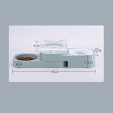 Els Pet Bowl Duo with 1.5L Automatic Water Dispenser