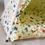Pet Teepee with Cushion Base for Small to Medium Pets