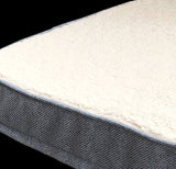 Benepaw Dog Bed with Washable Cover and High Base Memory Foam