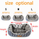 Cooby Animal Print Pet Bed
