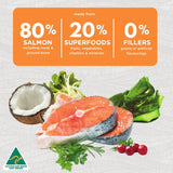 Balanced Life Rehydrate Raw Air Dried Salmon For Dogs & Puppies - 200g, 1kg & 3.5kg