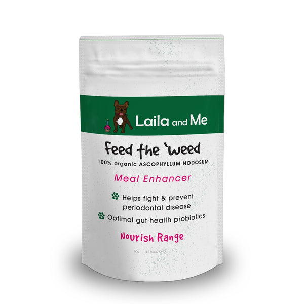 Laila & Me Meal Topper "Feed the Weed" - Seaweed Supplement for Dogs 60g