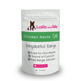 Laila & Me Dehydrated Australian Chicken Necks for Cats and Dogs
