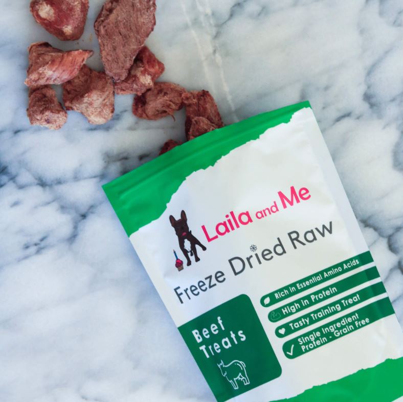 Laila & Me Freeze Dried Raw Australian Beef Dog Treats