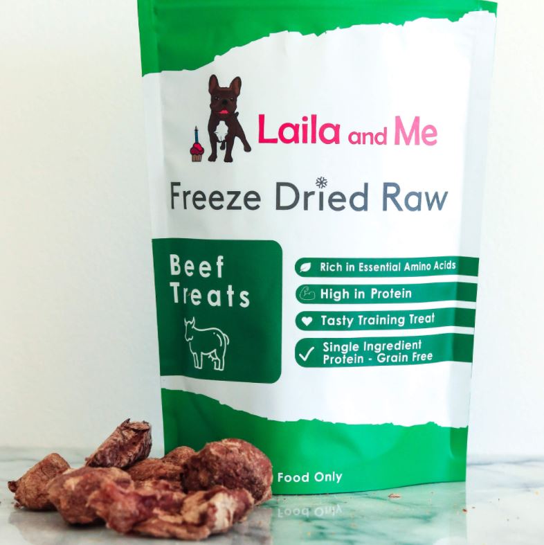Laila & Me Freeze Dried Raw Australian Beef Dog Treats