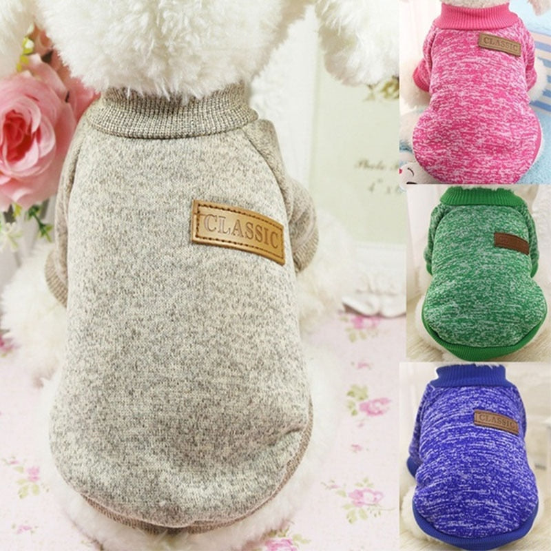 Classic Sweater For Small Dogs, Puppies and Tiny Pets