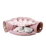 Foldable Cat Tunnel and Cat Bed