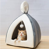 Cheeky Rabbit Ears Cosy Pet House for Cat, Kitten or Tiny Pet