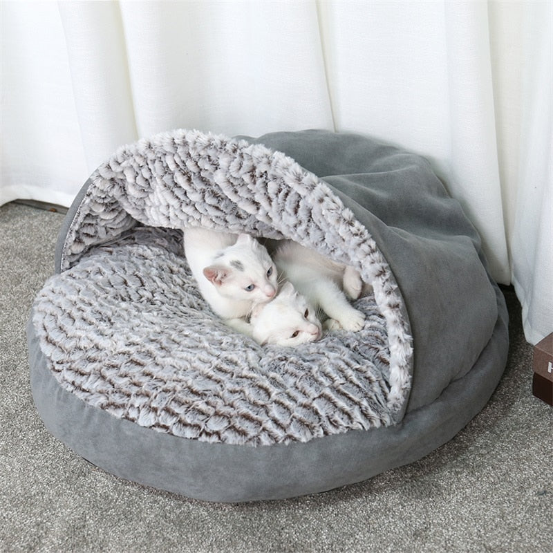 2 in 1 Soft Touch Bed and Nest for Small or Medium Pet