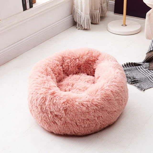 Round Donut Bed for Cat or Dog