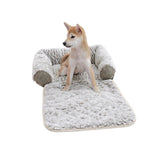 Four Options for Four Seasons Pet Bed with Mat Extender and Flip Over Blanket