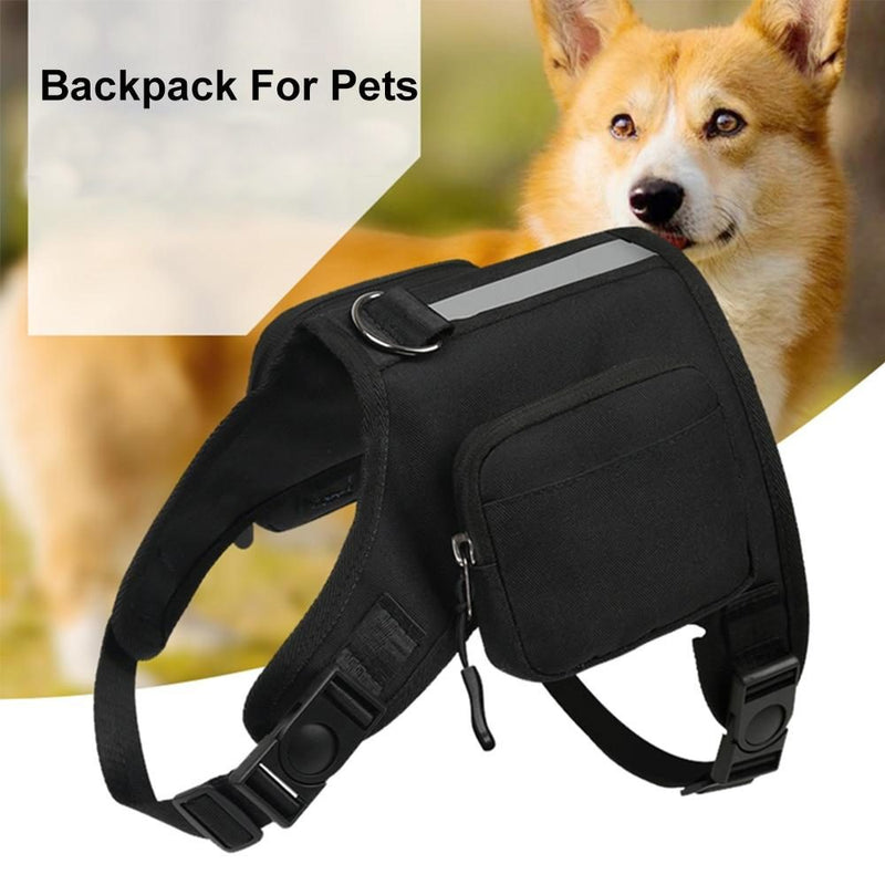 Adventurer Dog Harness and Saddlebags