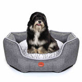 DEKO Dog Bed with Cushion Mat