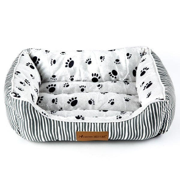 Cooby Animal Print Pet Bed